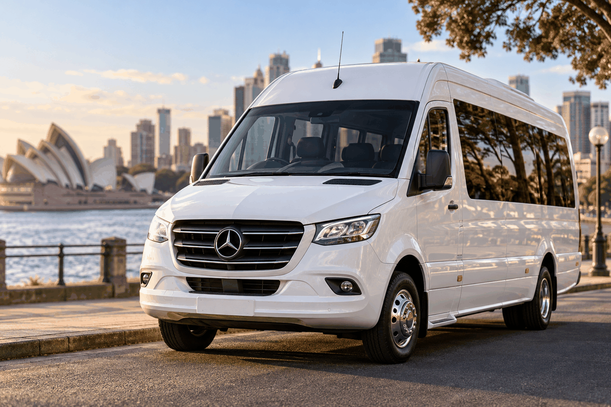 9–16 Seater Minibus Hire Sydney